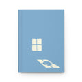'Sun Spot' Blue Matte Hardcover Journal - Light Print