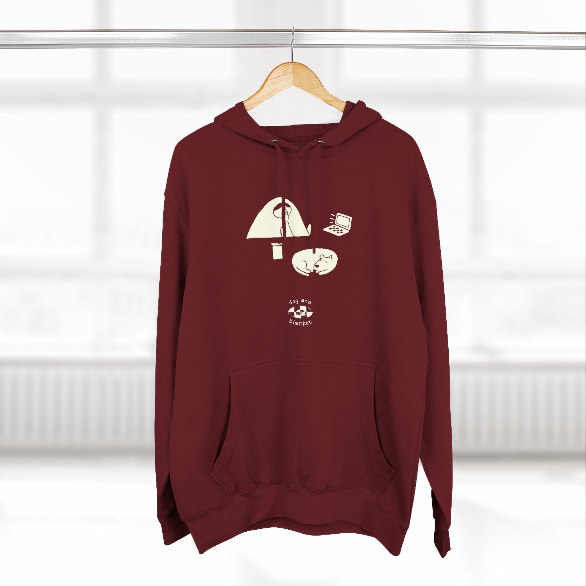 'Show Time' Hooded Sweatshirt - Light Print