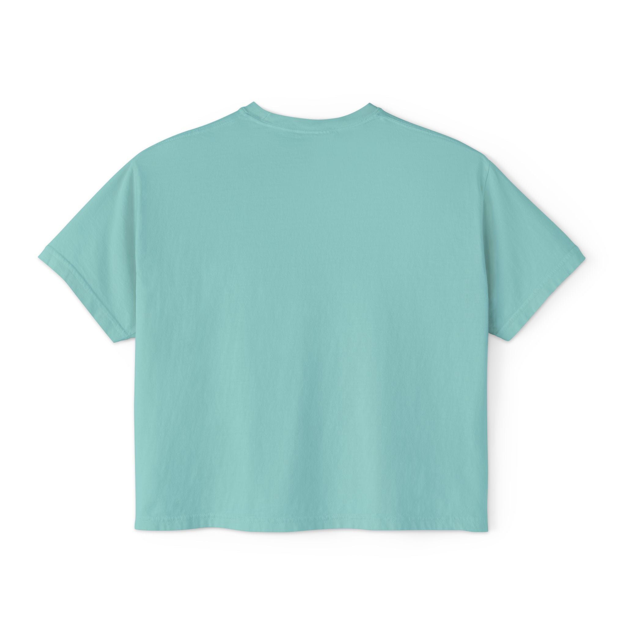 ‘Looking Up’ Boxy Tee - Black Print