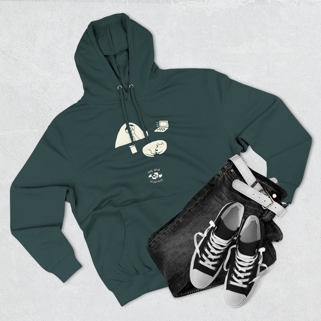 'Show Time' Hooded Sweatshirt - Light Print