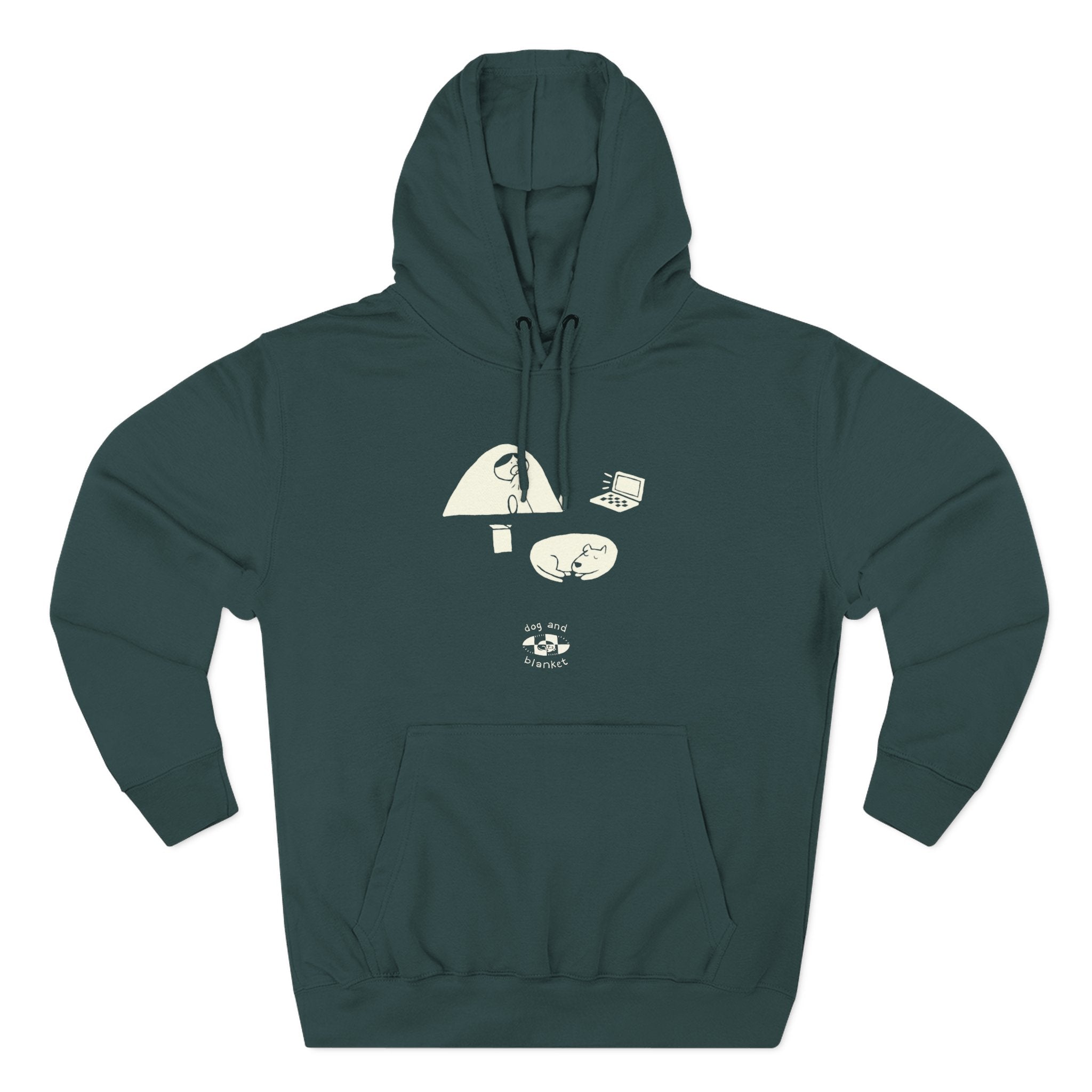 'Show Time' Hooded Sweatshirt - Light Print